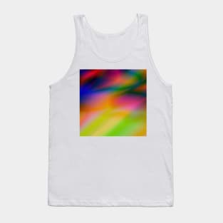 red blue green texture art Tank Top